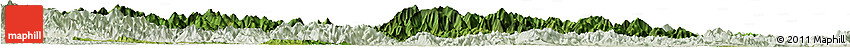 Satellite Horizon Map of Linan, lighten