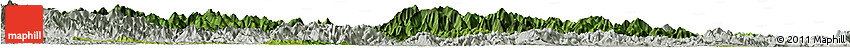 Satellite Horizon Map of Linan, lighten, semi-desaturated