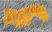 Political Map of Linan, desaturated