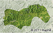 Satellite Map of Linan, lighten