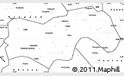Blank Simple Map of Linan