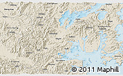 Shaded Relief 3D Map of Ninghai