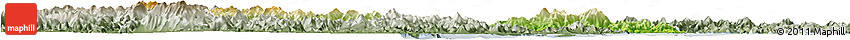 Physical Horizon Map of Ninghai, semi-desaturated Physical Horizon Map of Ninghai, semi-desaturated