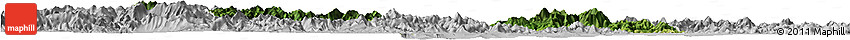 Satellite Horizon Map of Ninghai, lighten, desaturated