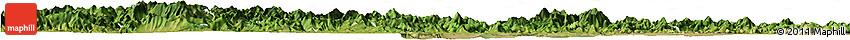 Satellite Horizon Map of Ninghai