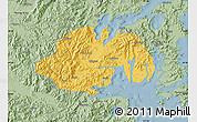 Savanna Style Map of Ninghai