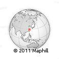 Outline Map of Ninghai