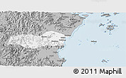 Gray 3D Map of Pingyang
