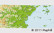 Physical 3D Map of Pingyang