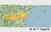 Savanna Style 3D Map of Pingyang