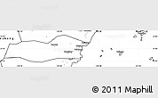Blank Simple Map of Pingyang