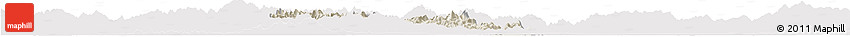Shaded Relief Horizon Map of Pujiang, cropped outside Shaded Relief Horizon Map of Pujiang, cropped outside