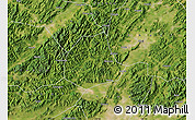 Satellite Map of Pujiang