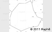 Blank Simple Map of Pujiang