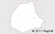 Classic Style Simple Map of Pujiang, cropped outside