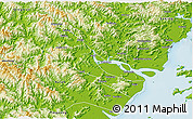 Physical 3D Map of Quhai