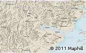 Shaded Relief 3D Map of Quhai