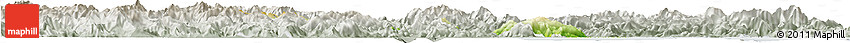 Physical Horizon Map of Quhai, lighten, semi-desaturated