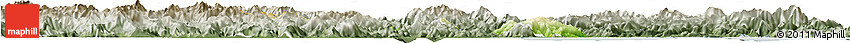 Physical Horizon Map of Quhai, semi-desaturated