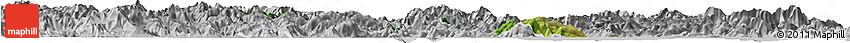 Satellite Horizon Map of Quhai, lighten, desaturated