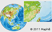 Physical Location Map of Quhai