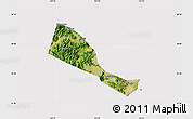 Satellite Map of Quhai, cropped outside