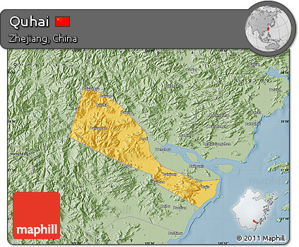 Savanna Style Map of Quhai