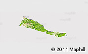 Physical Panoramic Map of Quhai, cropped outside