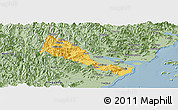 Savanna Style Panoramic Map of Quhai