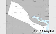 Gray Simple Map of Quhai