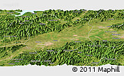 Satellite Panoramic Map of Quzhou Shi