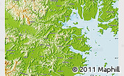 Physical Map of Sanmen