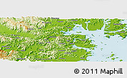 Physical Panoramic Map of Sanmen