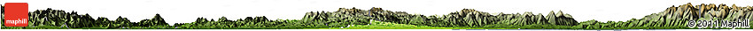 Physical Horizon Map of Shaoxing Shi, darken