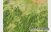 Satellite Map of Shaoxing Shi