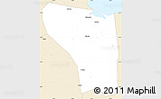 Classic Style Simple Map of Shaoxing Shi