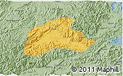 Savanna Style 3D Map of Tiantai