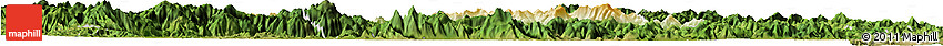 Physical Horizon Map of Tiantai, satellite outside