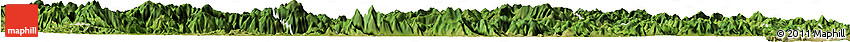 Satellite Horizon Map of Tiantai Satellite Horizon Map of Tiantai