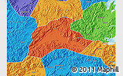 Political Map of Tiantai