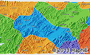Political 3D Map of Tonglu