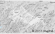 Silver Style 3D Map of Tonglu