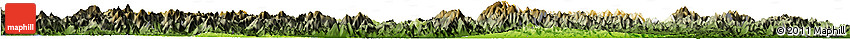 Physical Horizon Map of Tonglu, darken Physical Horizon Map of Tonglu, darken