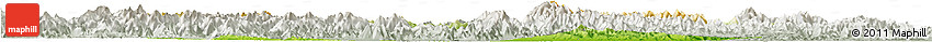 Physical Horizon Map of Tonglu, lighten, semi-desaturated Physical Horizon Map of Tonglu, lighten, semi-desaturated