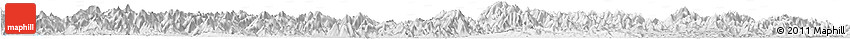 Silver Style Horizon Map of Tonglu