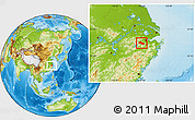 Physical Location Map of Tonglu