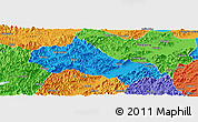 Political Panoramic Map of Tonglu