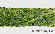 Satellite Panoramic Map of Tonglu