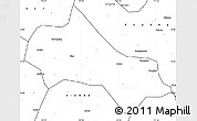 Blank Simple Map of Tonglu