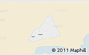 Classic Style 3D Map of Tongxiang, single color outside